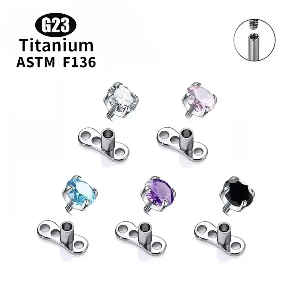 Body Jewelry Implants - G23 TITANIUM Alloy Skin Implant,ฟันภายในฝังเล็บ,กระดูกฝังเล็บ,5A Hao