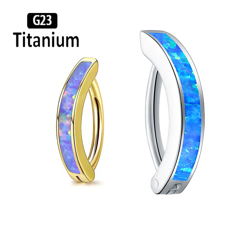Body Jewelry Implants - 1PC 14G Implant เกรด G23 ไทเทเนียมแหวน