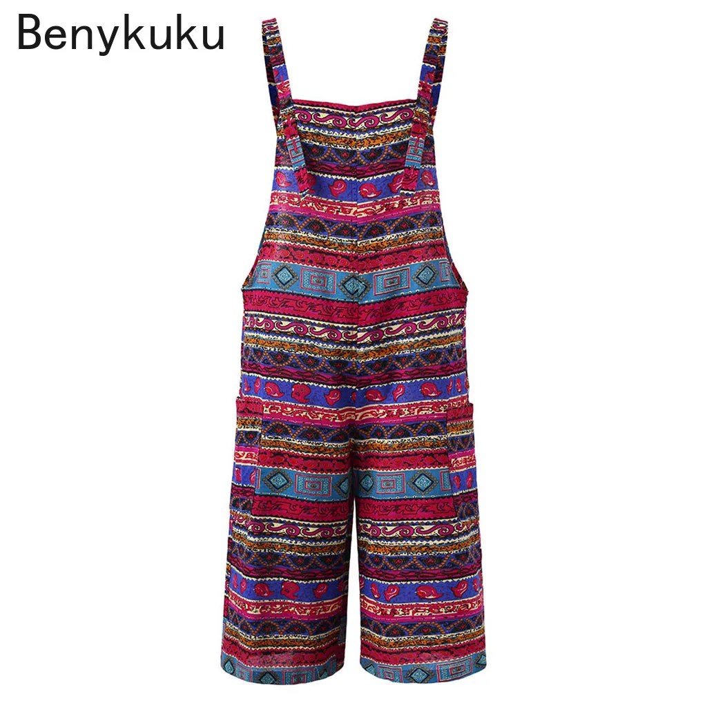 โบฮีเมียนลายผู้หญิง Overalls V - Body Jewelry Plus บทวิจารณ์และราคา