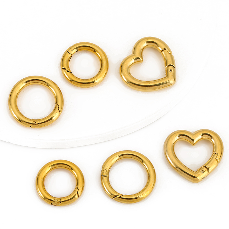 ตัวล็อกสแตนเลส 2 ชิ้น รูปหัวใจ - Daith Heart Ring บทวิจารณ์และราคา