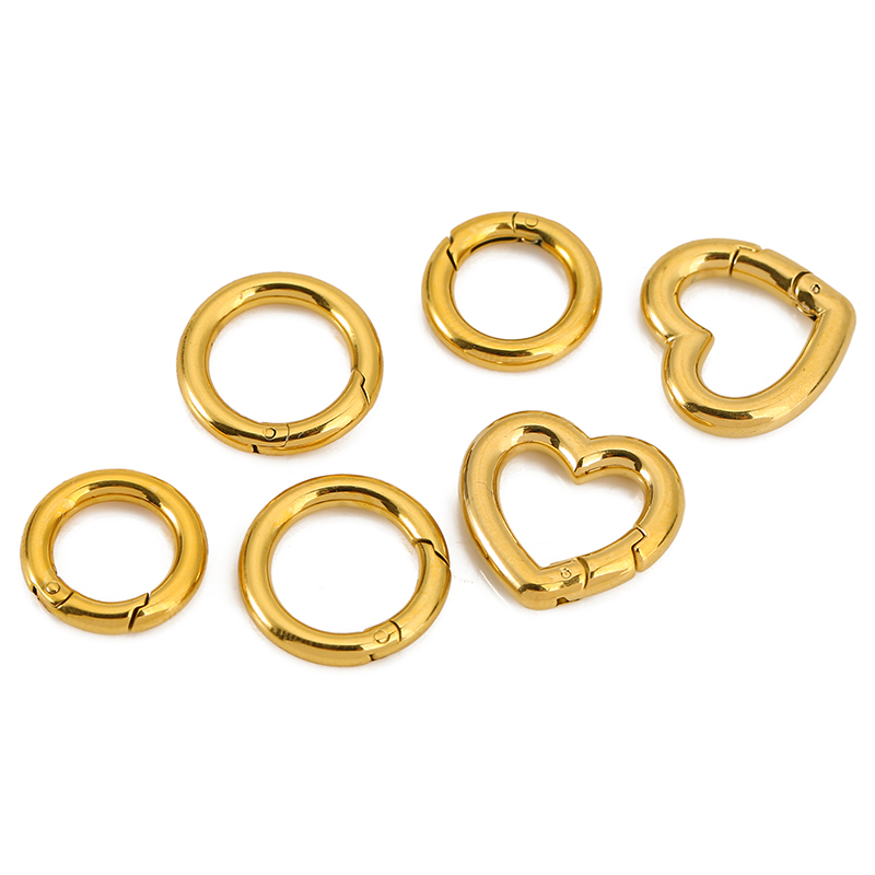 ตัวล็อกสแตนเลส 2 ชิ้น รูปหัวใจ - Daith Heart Ring บทวิจารณ์และราคา