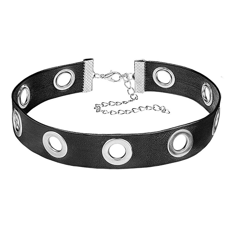 ใหม่หนัง Choker สร้อยคอผู้หญิง - Body Jewelry Trend บทวิจารณ์และราคา