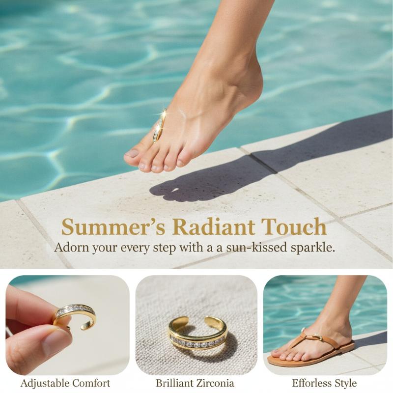 แหวนนิ้วเท้าทองแดงสไตล์โบโฮสำห - Body Jewelry Rings บทวิจารณ์และราคา