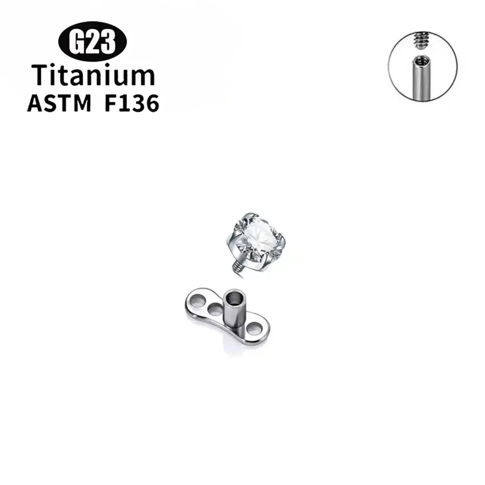 G23 TITANIUM Alloy Skin Implan - Body Jewelry Implants บทวิจารณ์และราคา