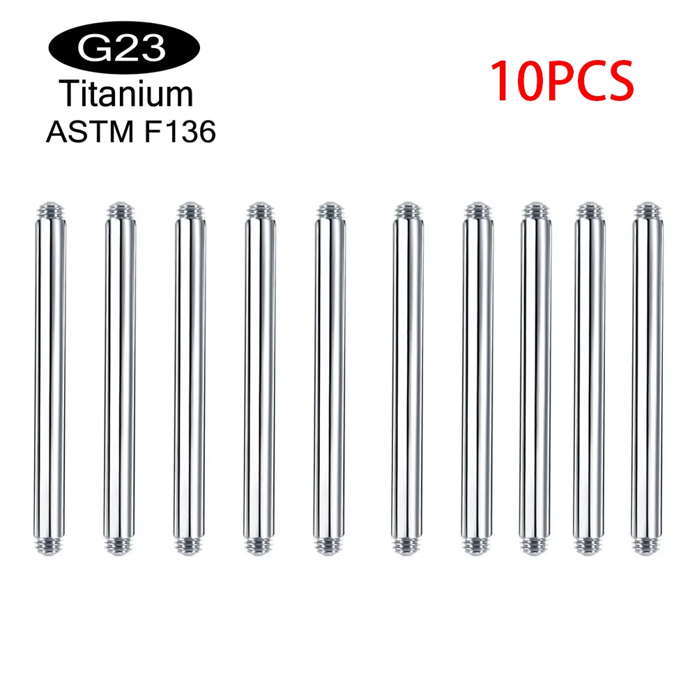 10 ชิ้น/ล็อต ไทเทเนียมเกรด AST - Body Jewelry Implants บทวิจารณ์และราคา
