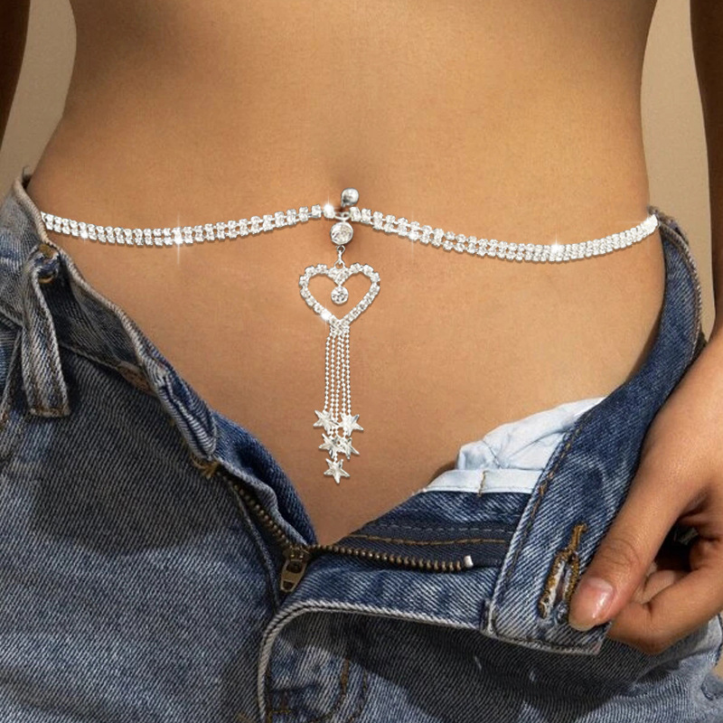 GLAMing Boho Heart Dangle Rhin - Body Jewelry Rings บทวิจารณ์และราคา