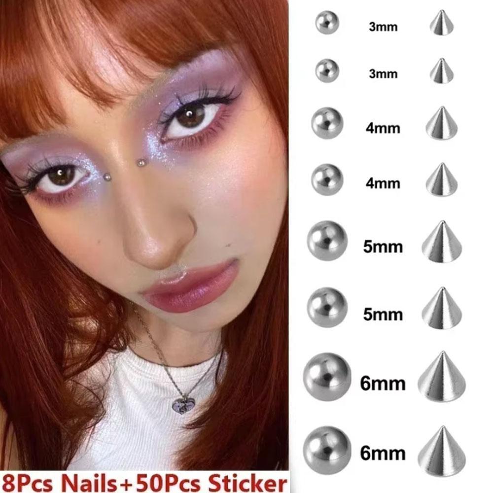 ชุด 58-180 ชิ้น สติ๊กเกอร์ติดร - Body Jewelry Rings บทวิจารณ์และราคา