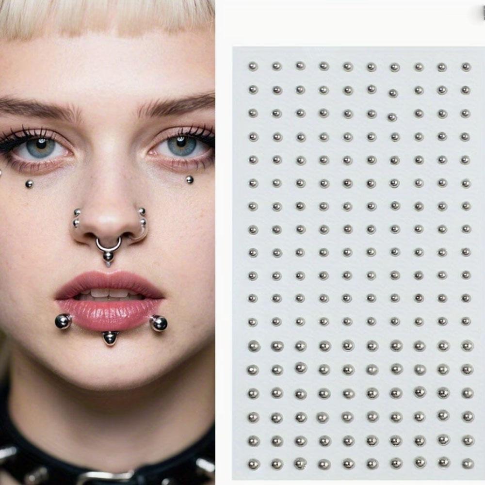 ชุด 58-180 ชิ้น สติ๊กเกอร์ติดร - Body Jewelry Rings บทวิจารณ์และราคา