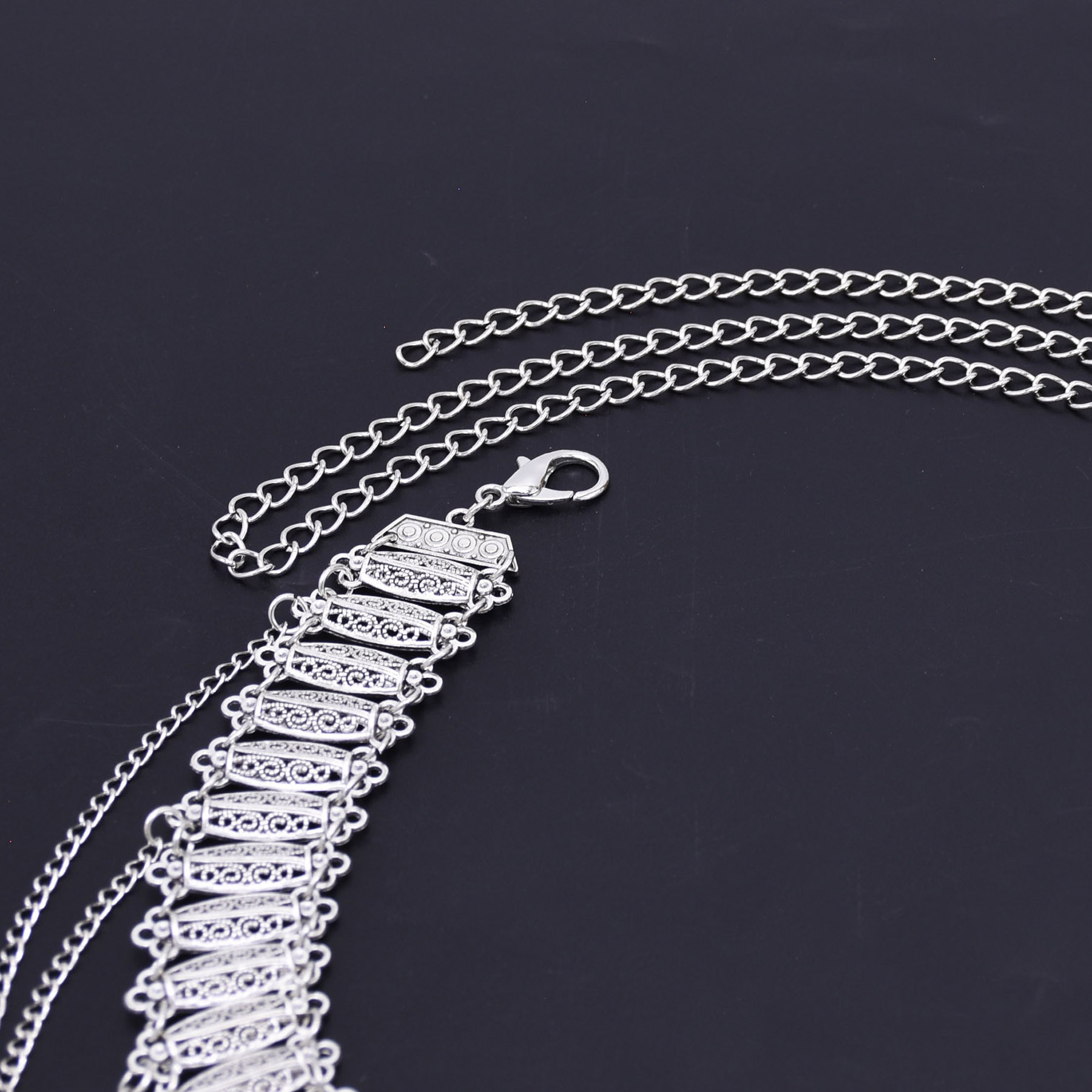 สร้อยคาดเอวผู้หญิงดีไซน์เรโทรเ - Body Jewelry Waist Chains บทวิจารณ์และราคา