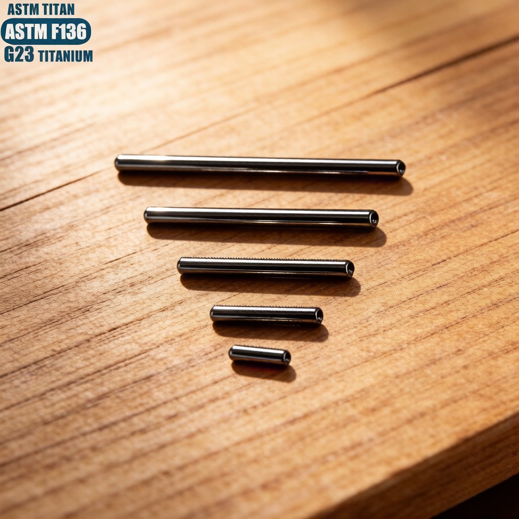 แท่งไทเทเนียมเกรด G23 สำหรับเจ - Body Jewelry Implants บทวิจารณ์และราคา