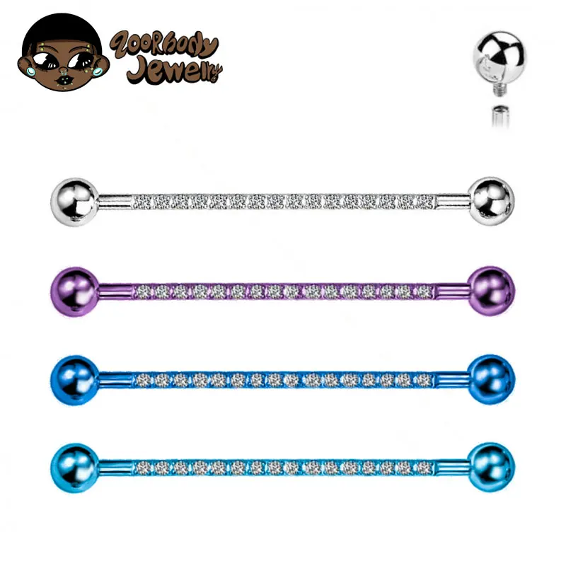 F136 Implant เกรดไทเทเนียม 14G - Body Jewelry Implants บทวิจารณ์และราคา